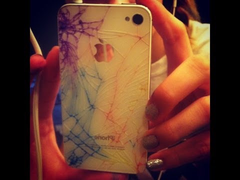 how to dye iphone cracks