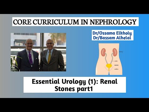 Essential Urology (1): Renal Stones part 1 Dr/Ossama Elkholy