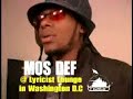 Mos Def Exclusive interview & freestyle video by SidLocks