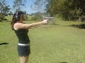 Katie Gautreaux Shooting The S&W 40VE
