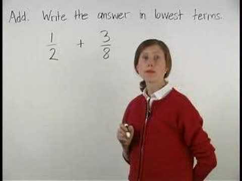 process chart onhow to compare fractions with different denominators