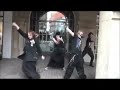 Grupo de baile de industrial 