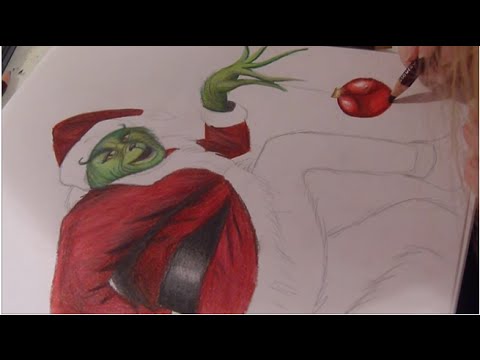 how to draw the grinch