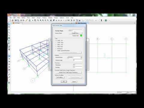 Bldg - Model a 3D building using SAP. This video is supplemental to the Earthquake Design class at CSU Chico, Department of Civil Engineering . Other videos can be ...