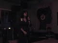 sylvia sings 'you go to my head' with d parks on drums, jeremy pelt on trumpet and james hurt on synth.