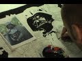 SPEED PAINTING! How To Draw STAR WARS: Episode 4- INKING!