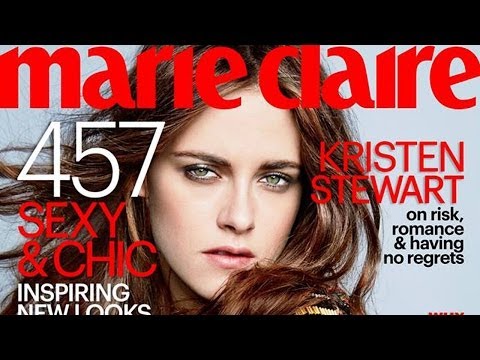 Kristen Stewart Talks Robert Pattinson and Haters in Marie Claire March 2014!