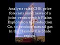 Chesapeake Energy Announces Haynesville Shale Joint Venture