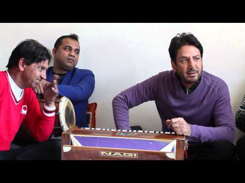 Kithe Tu Vi Kalla Sochi Ve | Behind The Scenes | Studio Session | Gurdas Maan