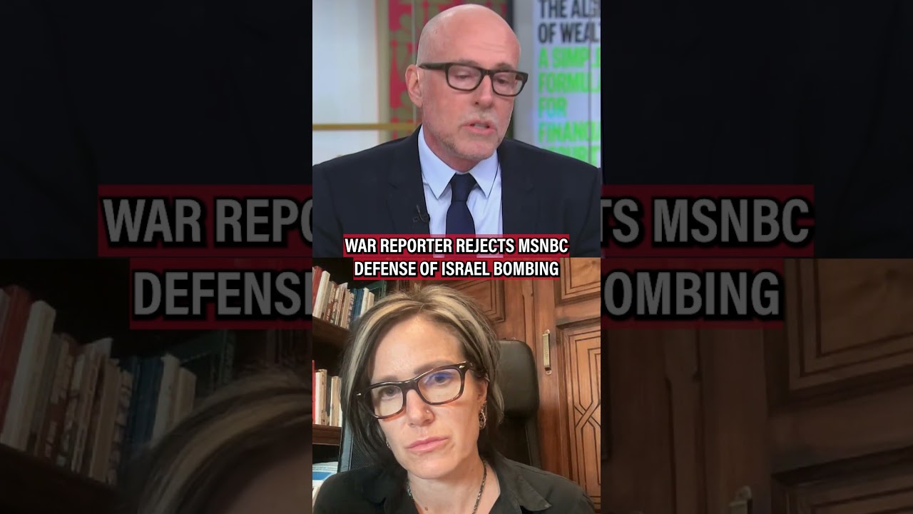 Thumbnail for War Reporter Rejects MSNBC Defense of Israel Bombing