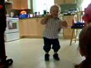Walking WITHOUT forearm crutches later in the day