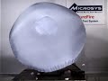 Airbag se gonflant film� par une cam�ra HFPS (1000 fps)