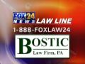 FOX 24- Charleston SC Personal Injury Attorney Curstis Bostic