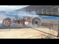 View Video: Rat rod burn out drag week 2012