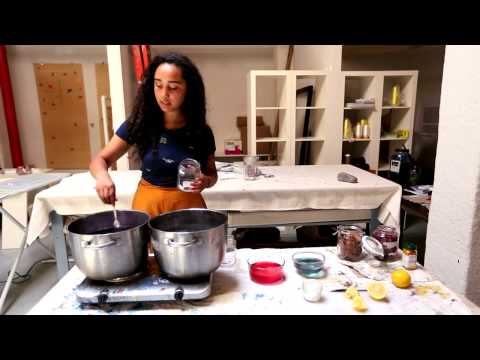 how to dye using natural dyes