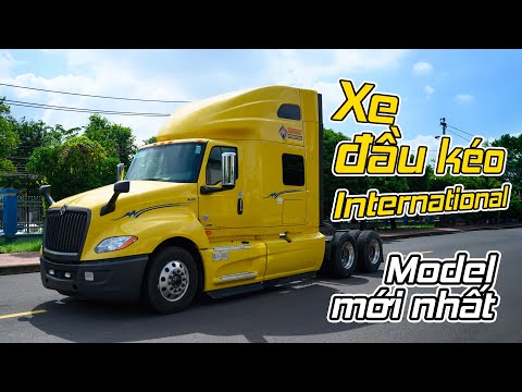 Trên tay xe đầu kéo International Model mới nhất tại Việt Nam
