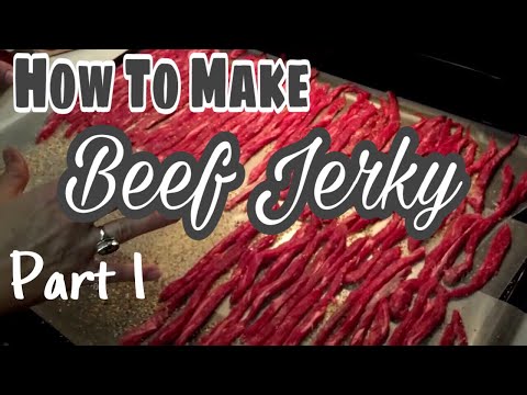 BEEF JERKY – How to make from Flank steak – Part 1 BEEF JERKY – How to make from Flank steak – Part 1