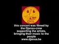 great live concert of the famous bruno genero, filmed by the djansa-crew in 1998