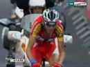 Exhibición de Valverde y Contador en Briançon en el Tour 07