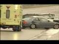 Icy Car Crash