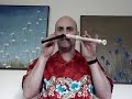 Nasal Recorder Duet, Performed Solo