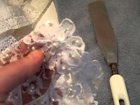 how to dye tulle with tea