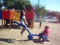 okay so me and renee are acting like little kids on a teeter totter. We're at the edison park. Our screams are HILARIOUS.