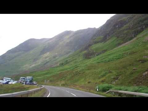 highlands - Tour Scotland video of a drive West on the A82 road through Glencoe in the Scottish Highlands. This famous Scottish Glen was the site the of the famous Massa...