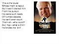 Contemporary political parody: any comments are deeply, deeply apreciated!