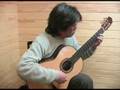Classical Guitar of Tabei BWV998 Allegro