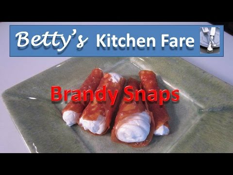 how to make brandy snap