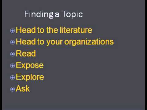 how to organize literature review