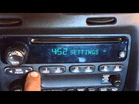how to reset the oil life on gm vehicles