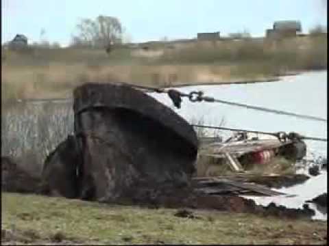 Tank - Another fantastic find.... A Russian T34 pulled from the swamp as good as new. спасибо товарищи.