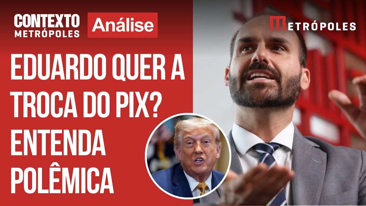 Eduardo Bolsonaro nega ter defendido troca do Pix; entenda polêmica