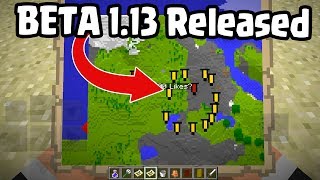 New Minecraft 1 3 Update Beta Released Treasure Maps New Mobs Pocket Edition Xbox Pe 1 13 Minecraftvideos Tv
