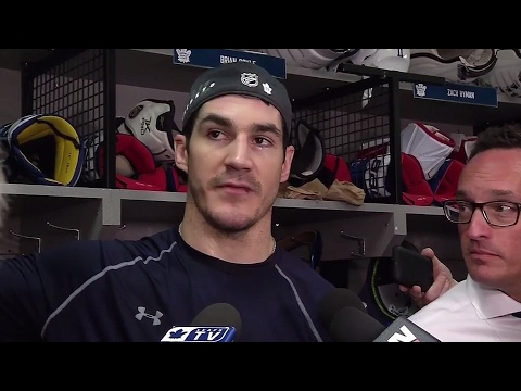 Video: Veteran Boyle's great advice for Leafs youngsters