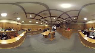 tour of courtroom