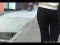 CULO EN LICRA NEGRA