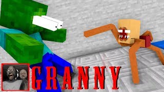 Monster School Granny Chapter 2 Challenge Minecraft Animation