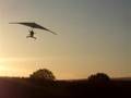 Airbourne Edge X taking off into sunset