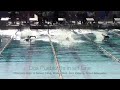action from the santa barbara at dos pueblos swim meet