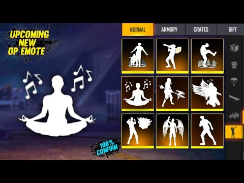 FREE FIRE UPCOMING NEW EVO GUN EMOTE | FREE FIRE UPCOMING NEW EMOTE | FREE FIRE UPCOMING EMOTE 2021