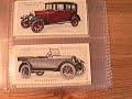 Classic 1920's Motor Cars On Cards - Lanchester,Buick,Morris