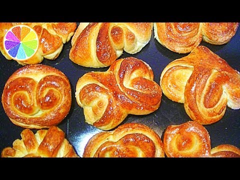 Как сделать сладкие булочки из готового теста Как сделать сладкие булочки из готового теста