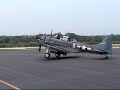 Douglas Dauntless SBD Dive Bomber Taxi