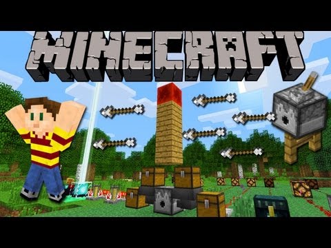 Minecraft 1.5 Snapshot: Mystery Quartz Block, Easy Turret, New Output, Hopper Recipe, & More! 13w01b