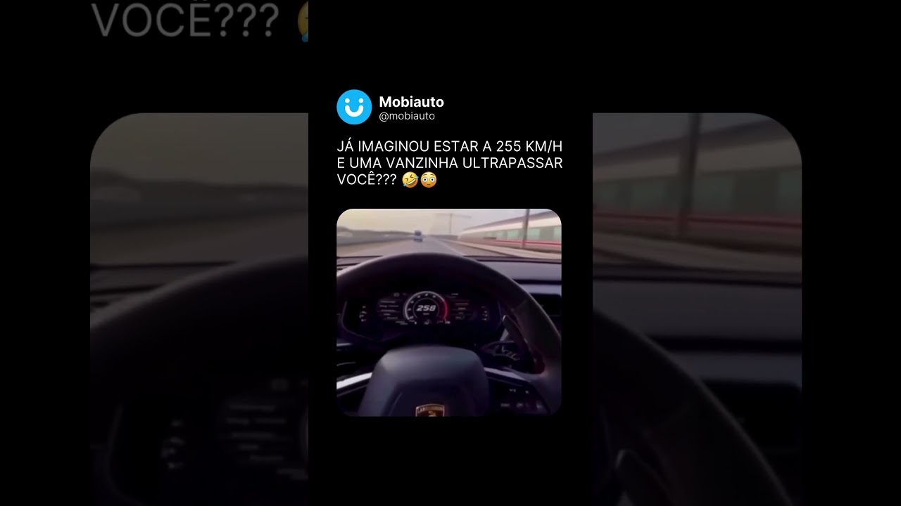 VAN ULTRAPASSA 200 KM/H 👀