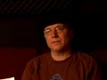 chris gives a tour of his practice studio