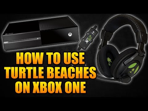 how to attach turtle beach to xbox